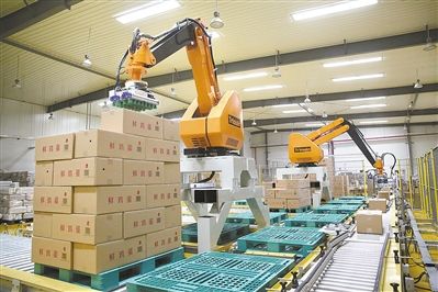 汽车制造流水线设备搬运