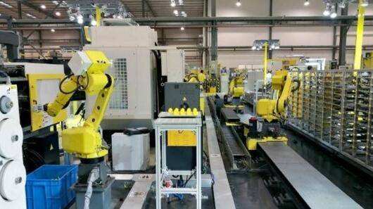 汽车制造流水线设备搬运