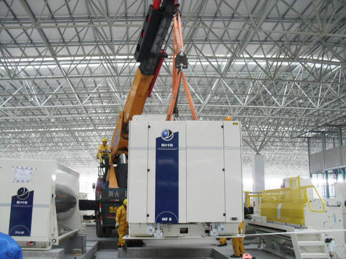食品加工设备搬运吊装