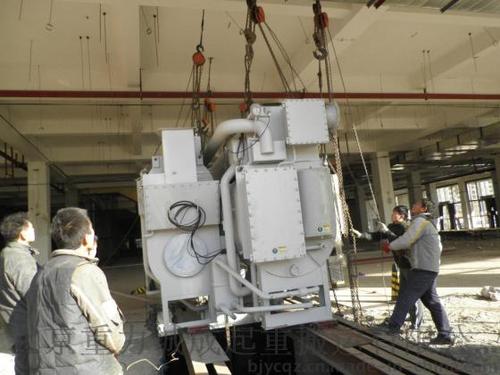 空调机组设备搬运吊装