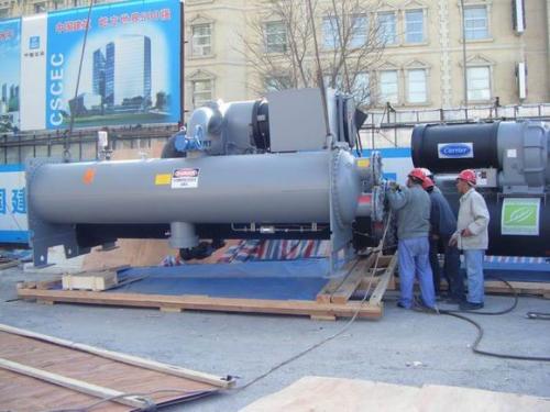 空调机组设备搬运吊装