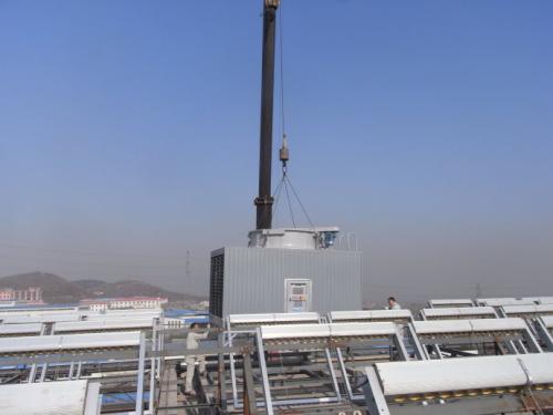 冷却塔设备楼顶吊装吊运