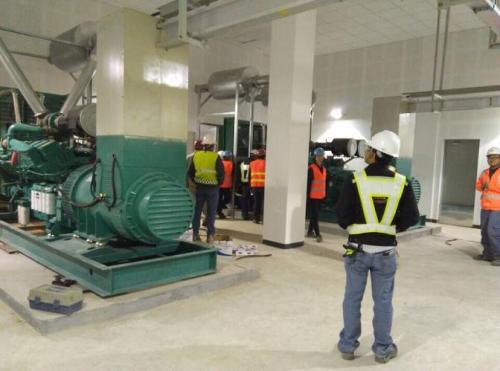 柴油发电机组吊装搬运