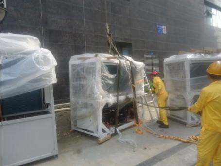 开利中央机组空调吊装搬运